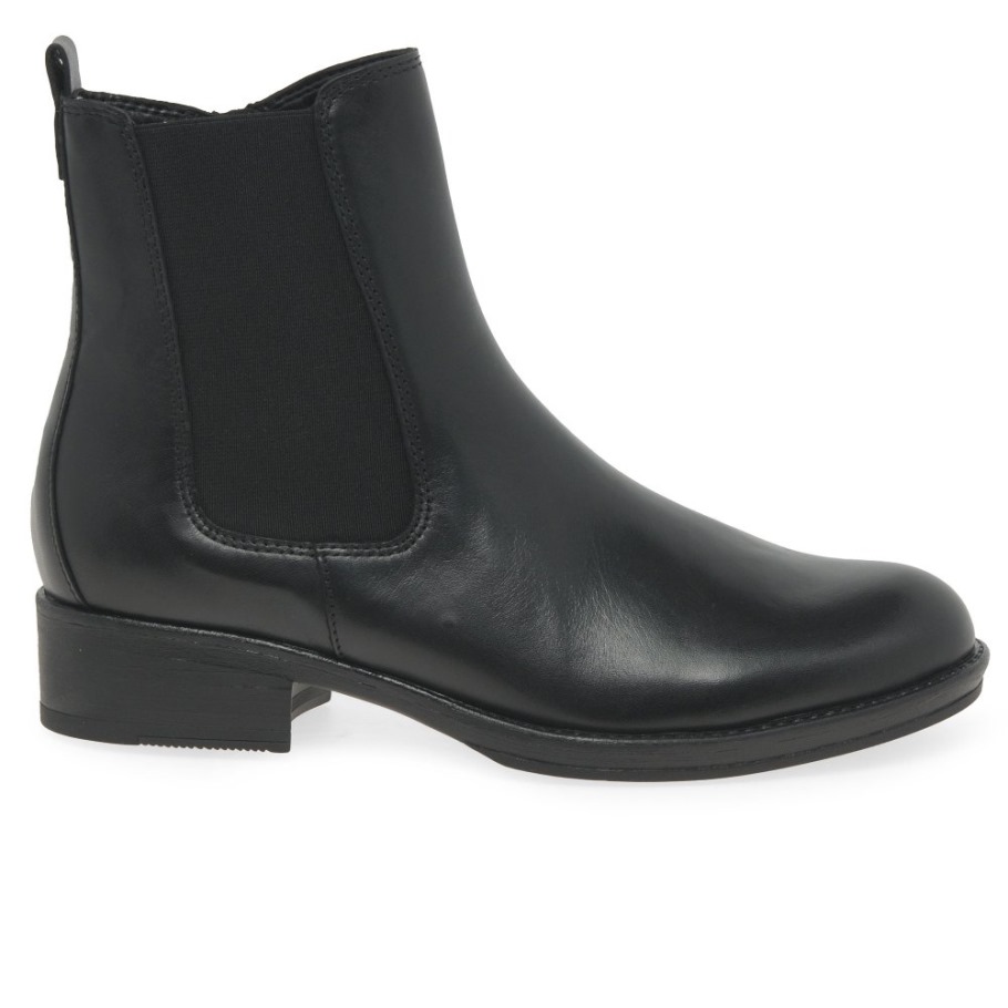Adair Ladies Chelsea Boots Gabor Suisse Black