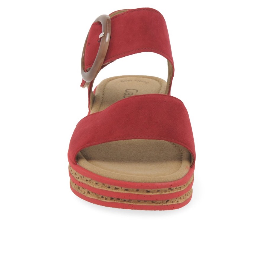 Andre Ladies Sandals Gabor Rubin Suede
