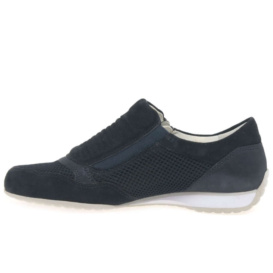 Atlantic Suede/Mesh Gabor Brunello Womens Casual Sports Trainers