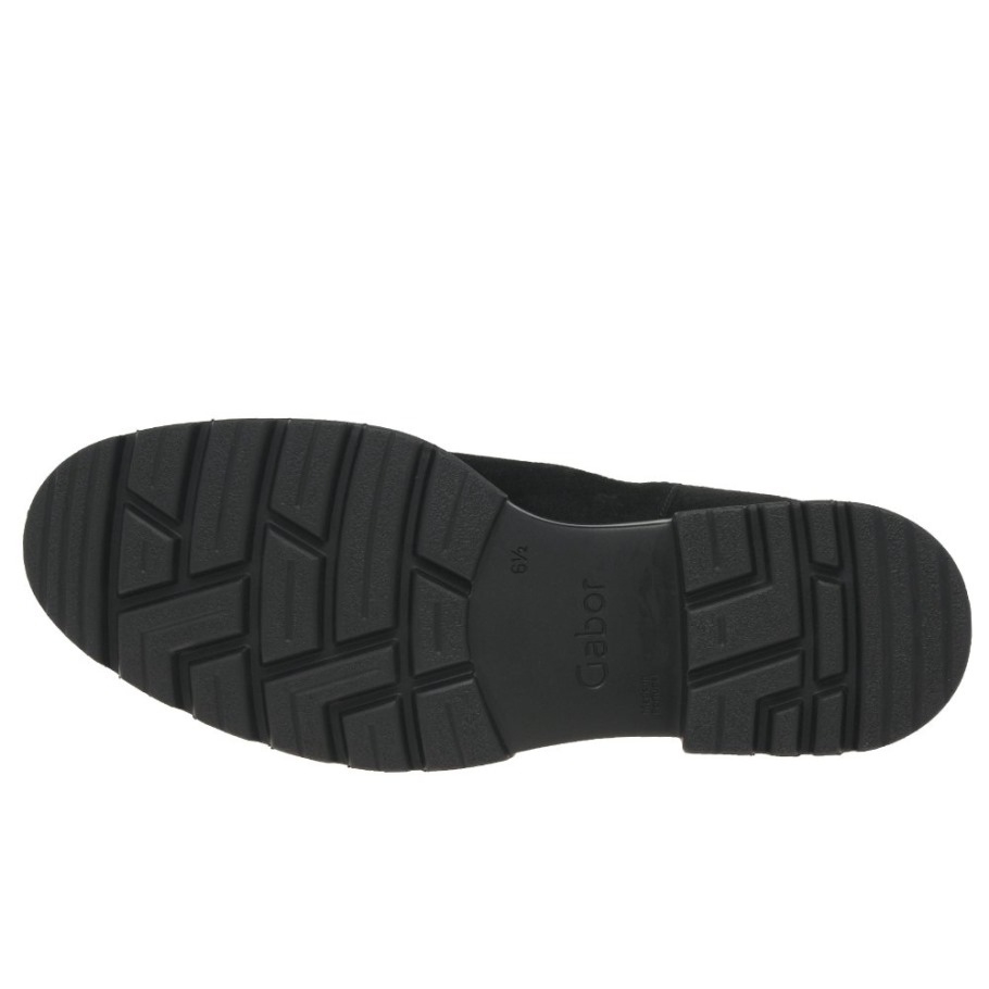 Babel Womens Chelsea Boots Black Suede Gabor Suisse