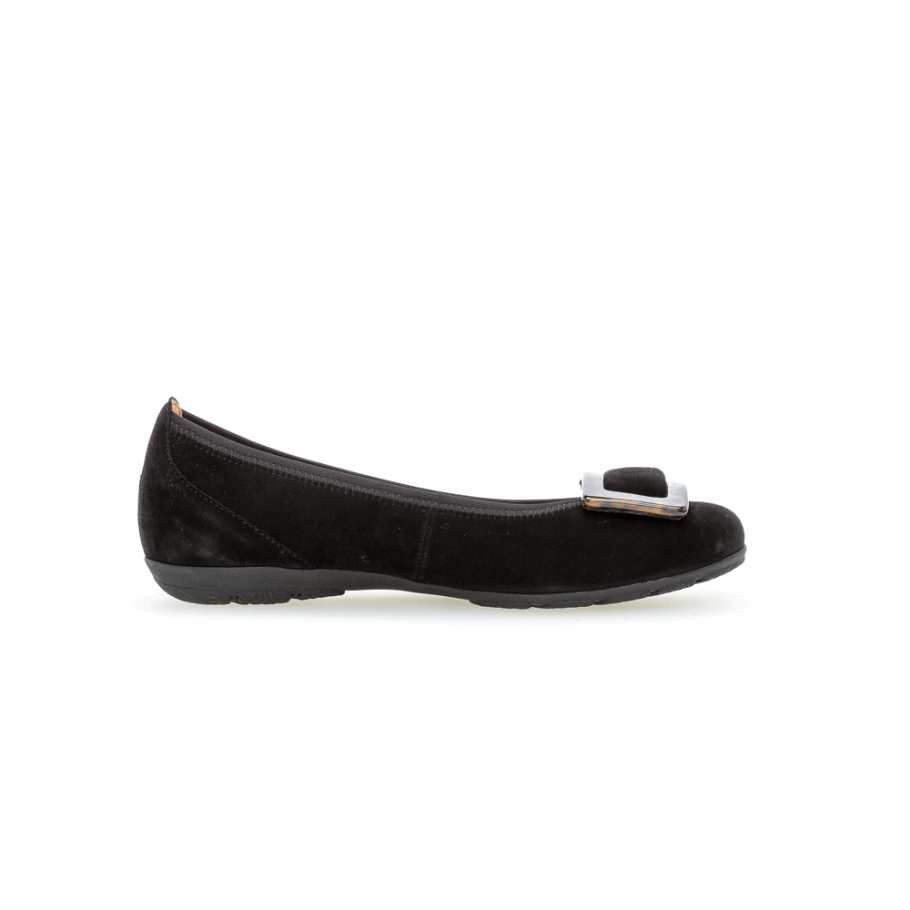 Ballerines Boucle Gabor Noir