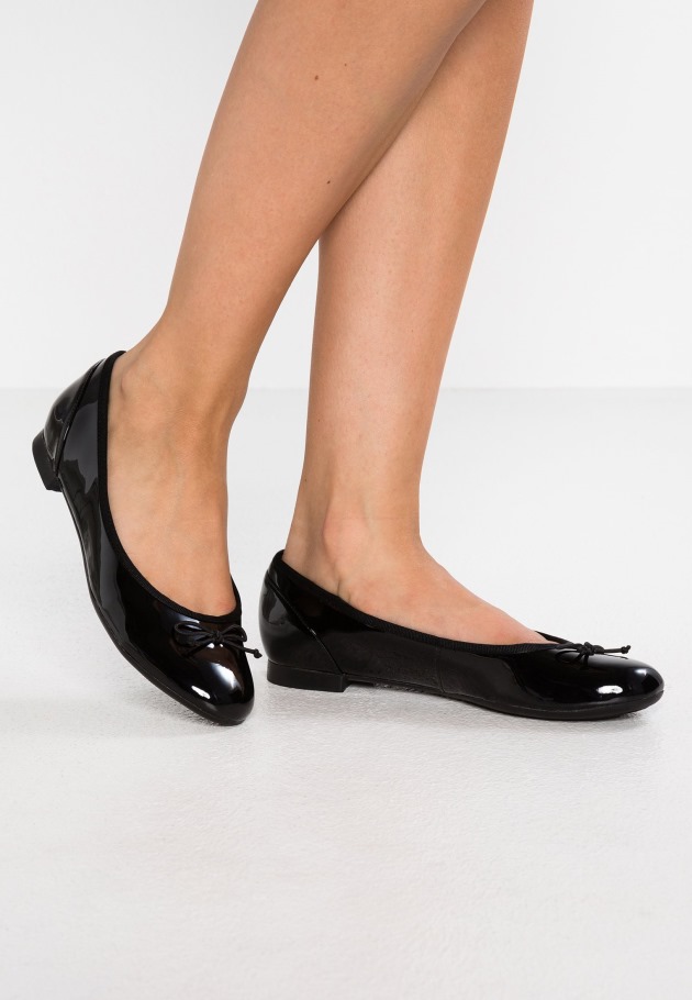 Ballerines Gabor Noir/léopard