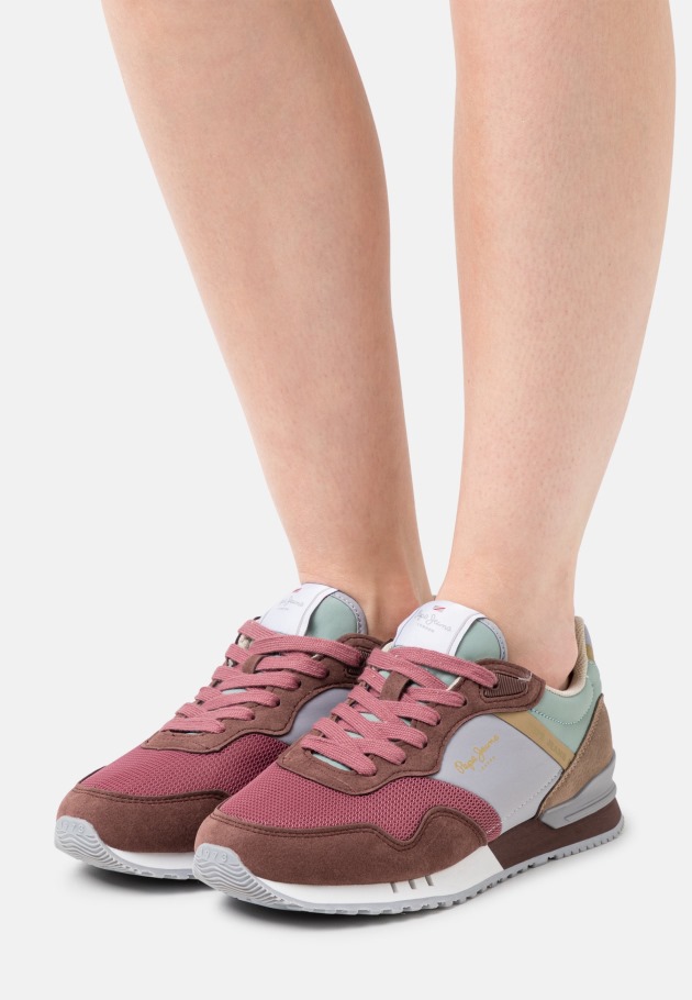 Baskets Gabor Bleu/marron/blanc