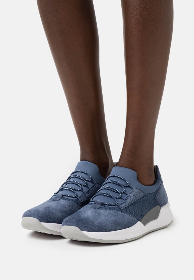 Baskets Gabor Bleu/marron/blanc