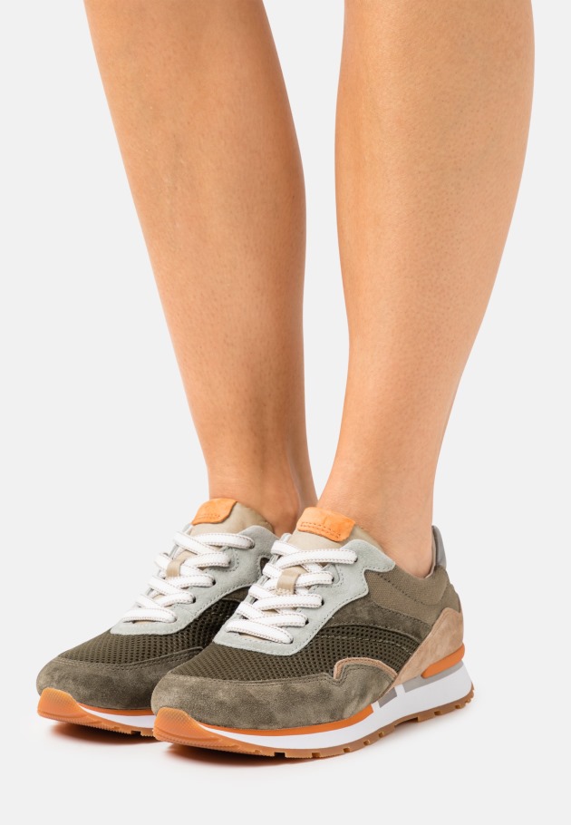 Baskets Gabor Bleu/marron/blanc