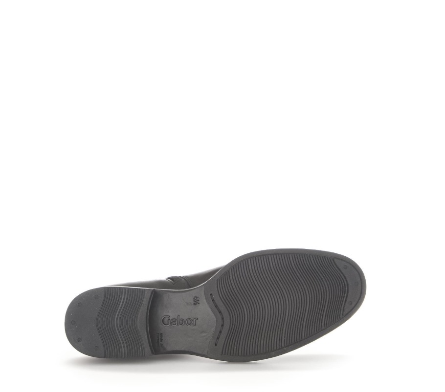 Black Gabor Classic Ankle Boots