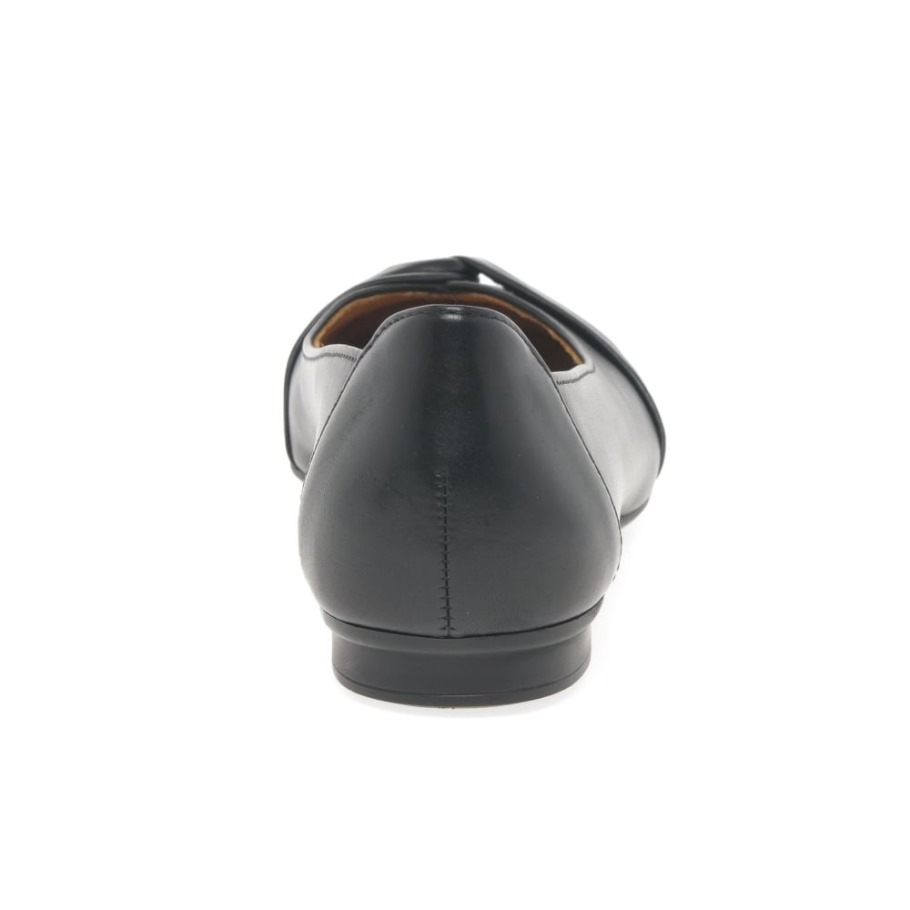 Black Gabor Frost Womens Ballerina Pumps