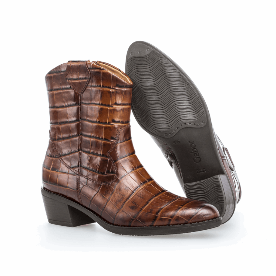 Botte Western Gabor Marron