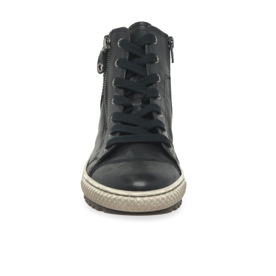 Bulner Womens Casual Ankle Boots Gabor Navy Tucson