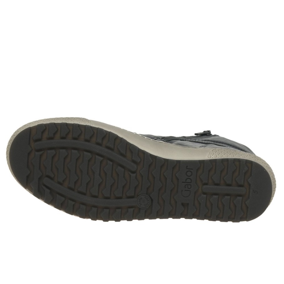 Bulner Womens Casual Ankle Boots Gabor Navy Tucson