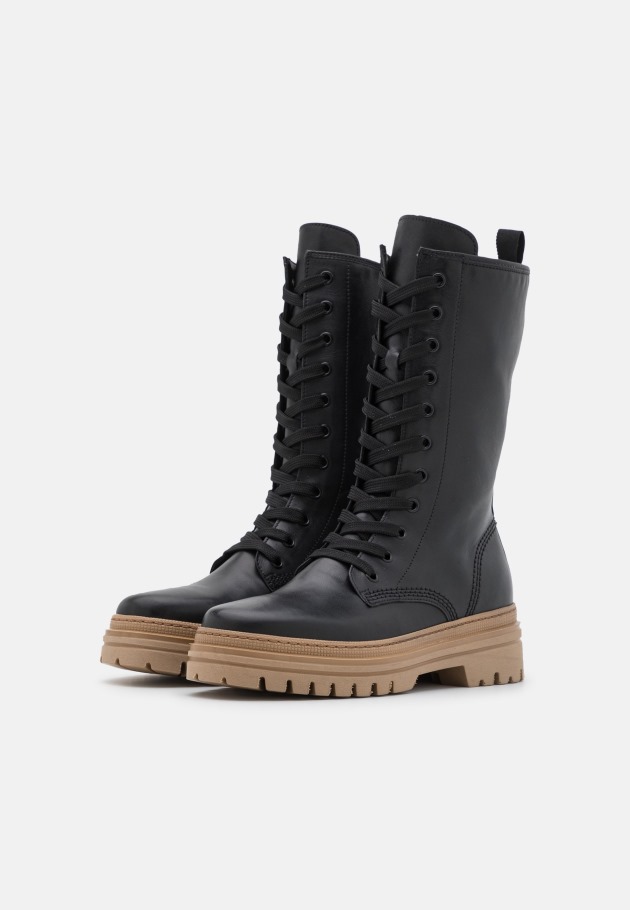 Caramel Lace-Up Boots Gabor