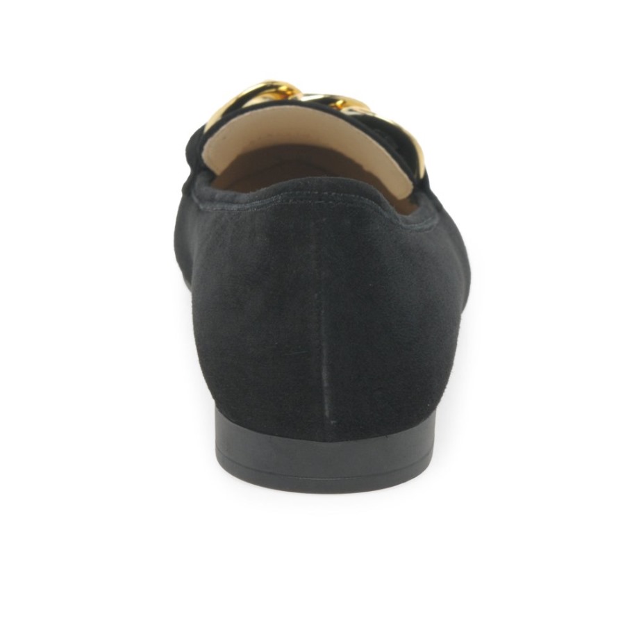Carol Ladies Shoes Gabor Black Suede
