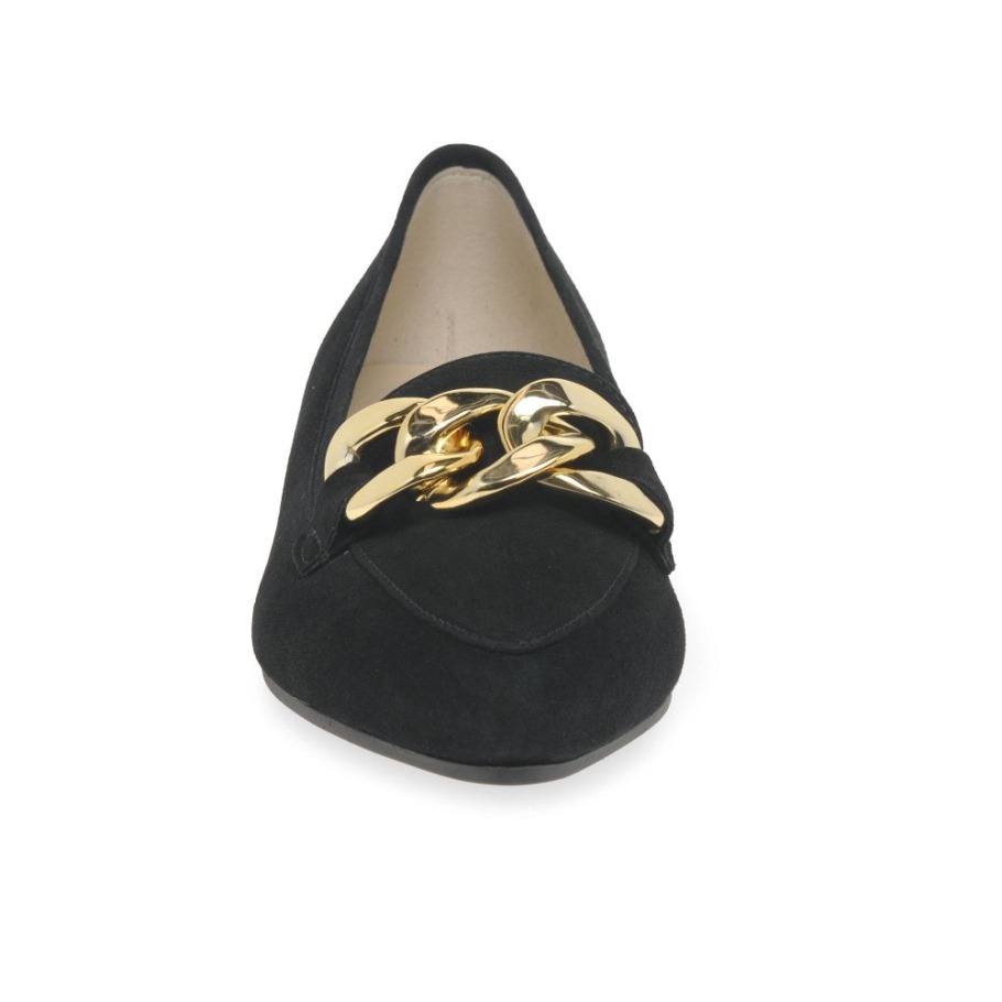 Carol Ladies Shoes Gabor Black Suede