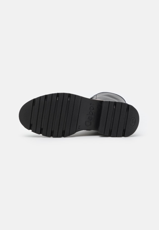 Dark Nude Gabor Lace-Up Ankle Boots