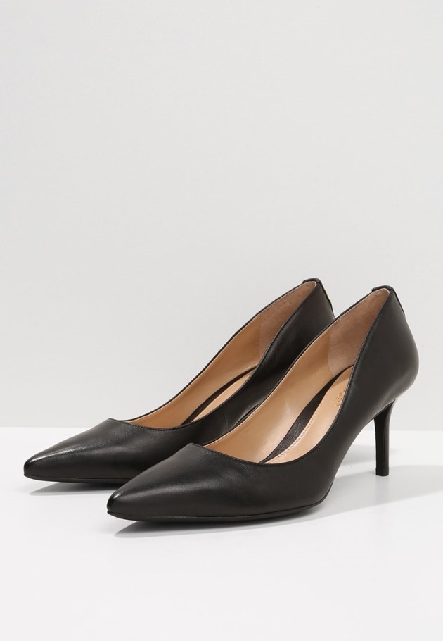 Escarpin Cuir Lanette Noir - Talons Classiques Gabor