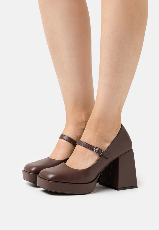Escarpins Gabor Cognac à Plateforme
