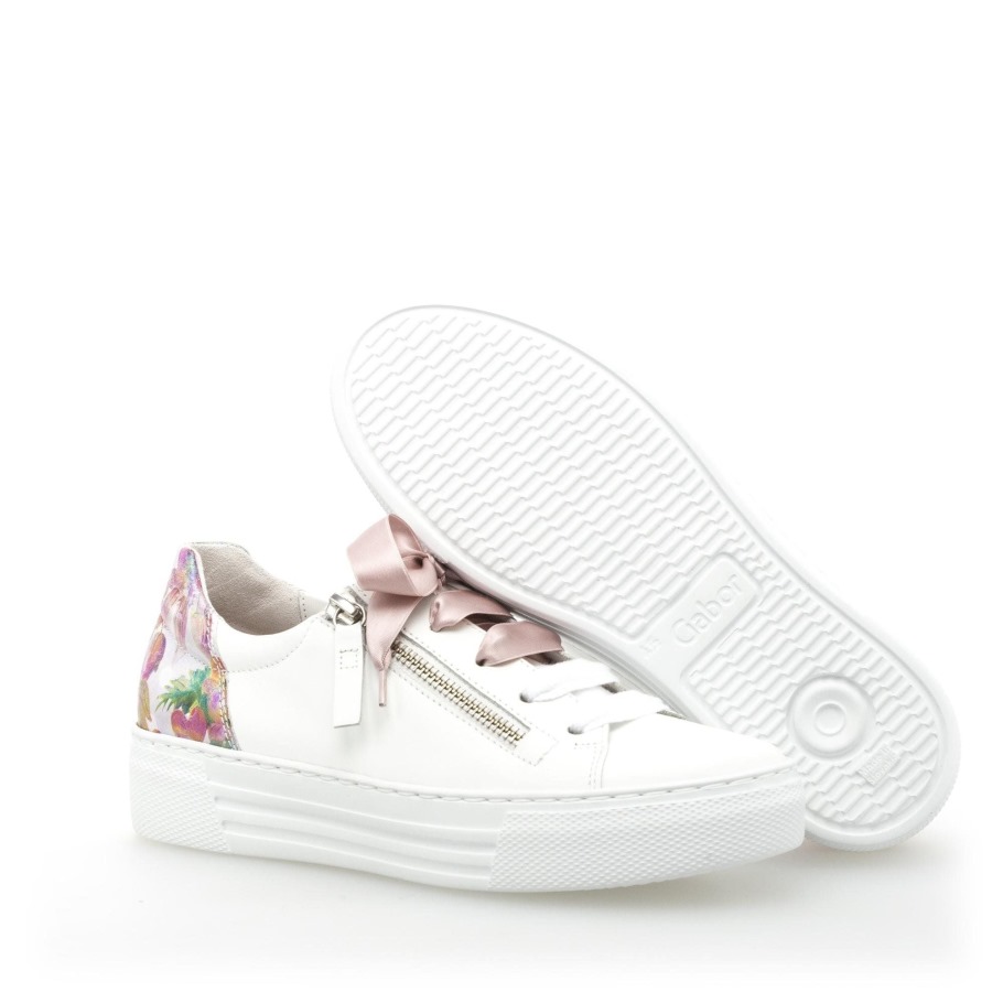 Gabor 2646651 - Cuir Lisse Blanc