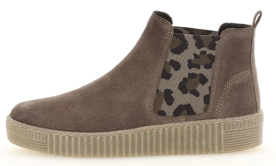 Gabor 33731-32 - Bottine Chelsea Daim Gris