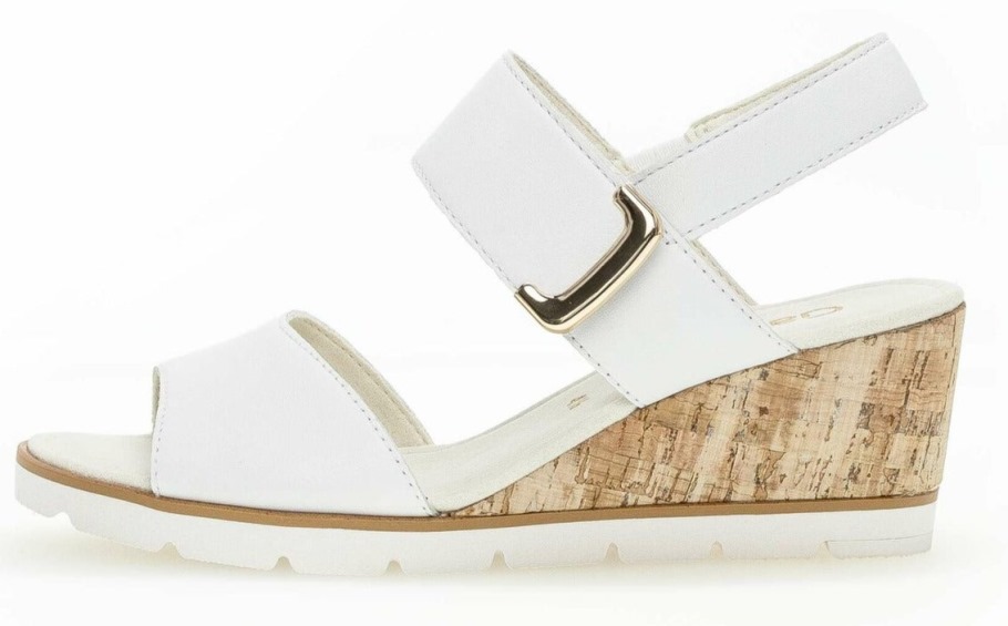 Gabor 6575121 - Cuir Lisse Blanc