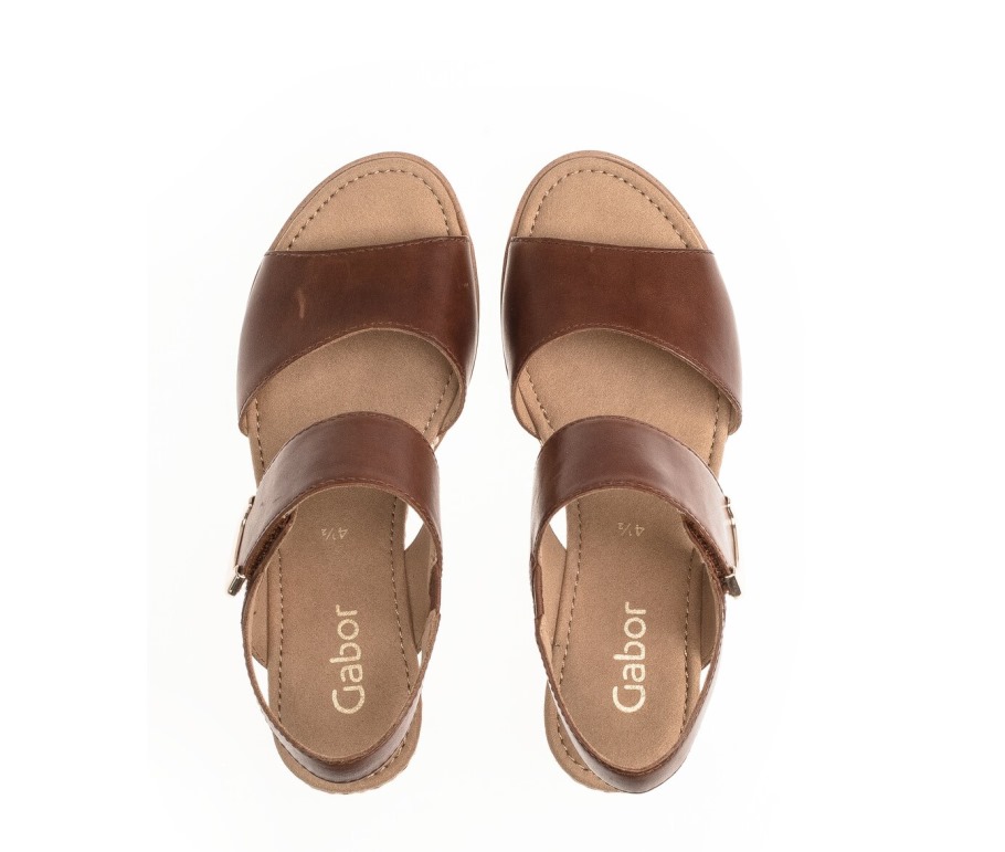 Gabor 6575124 - Cuir Lisse Marron