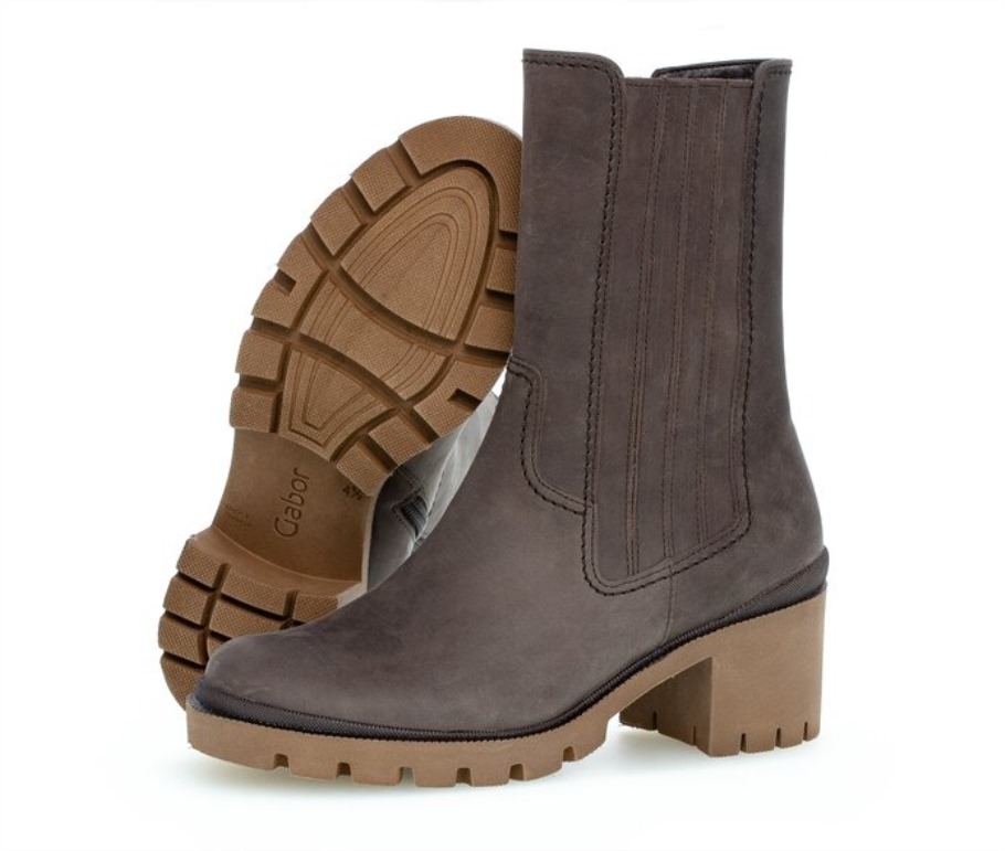 Gabor 7284125 - Cuir Nubuck Huilé Expresso