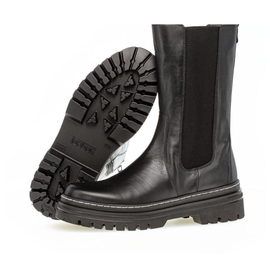 Gabor 91724-27 - Cuir Lisse Noir