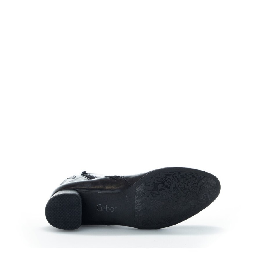 Gabor 92970-57 - Cuir Lisse Noir