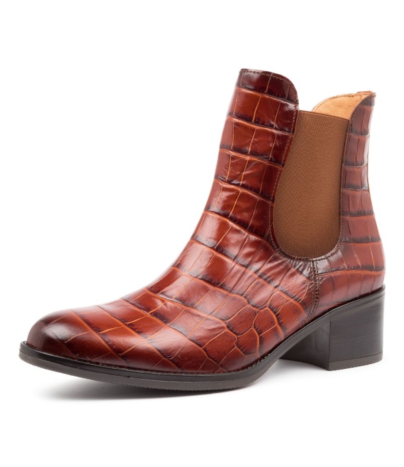 Gabor Alexandra Cognac Croco