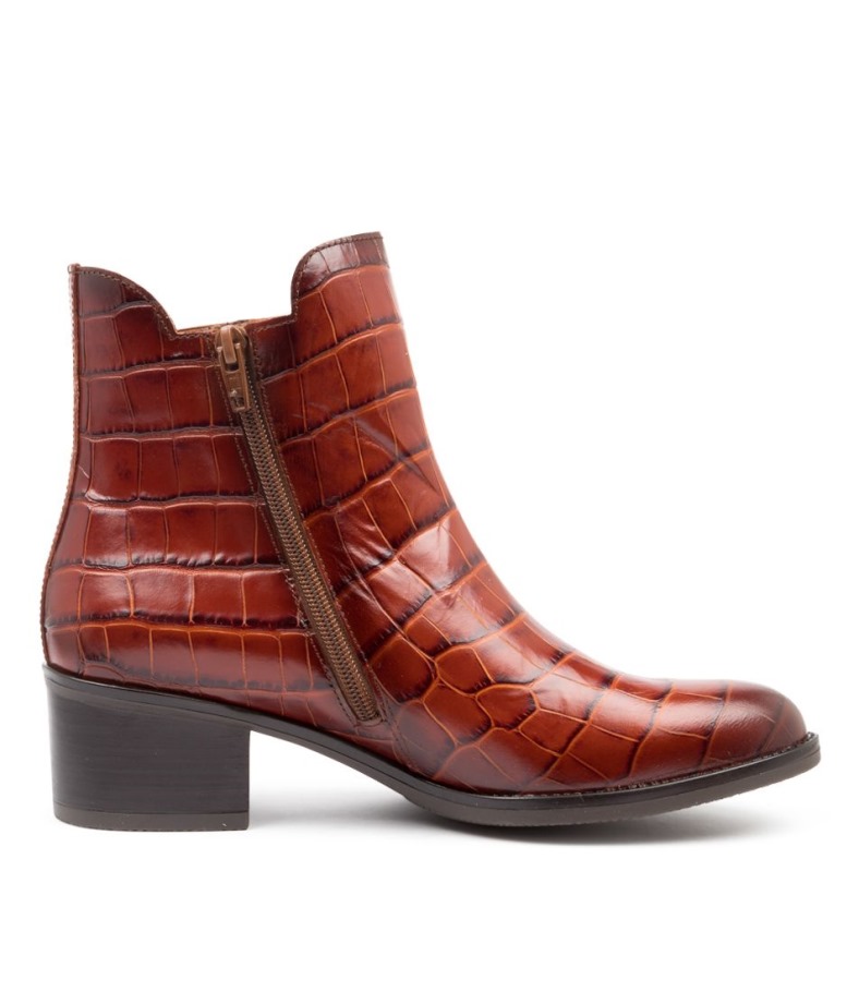 Gabor Alexandra Cognac Croco
