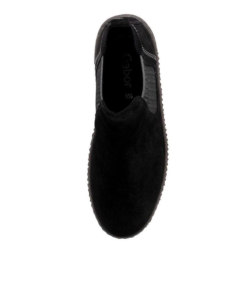 Gabor Angels Daim Gris Schwarz