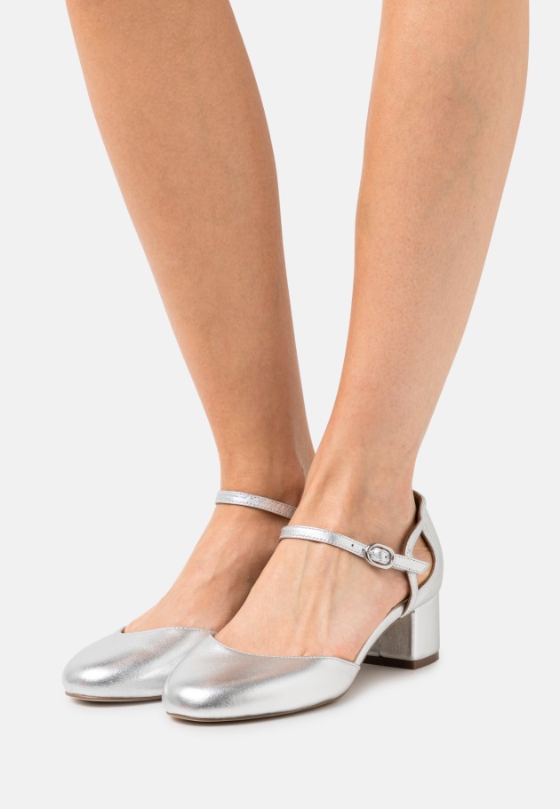 Gabor Argent Talons Classiques Femmes