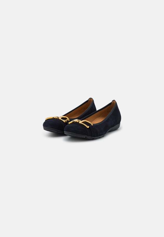 Gabor Ballerines Bleu Foncé