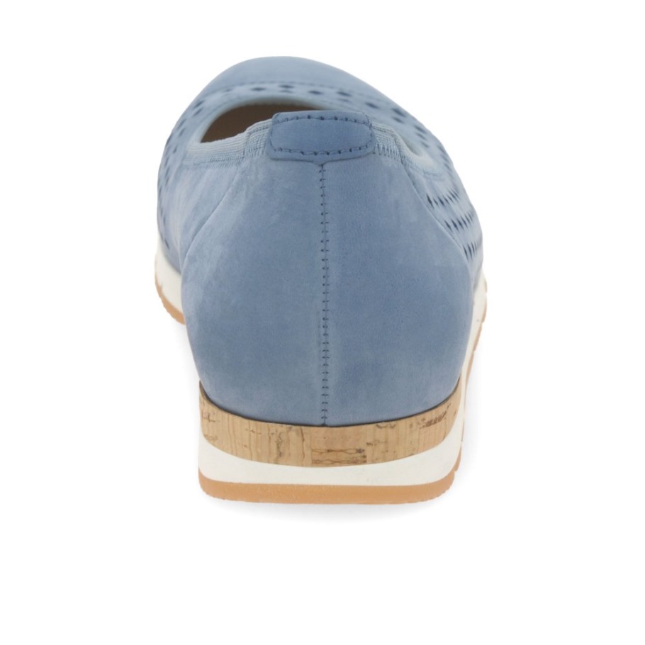 Gabor Berry Ladies Punch Detail Shoes Heaven Nubuck