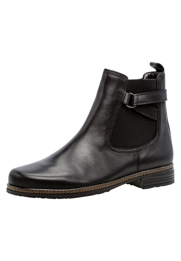 Gabor Black Classic Ankle Boots