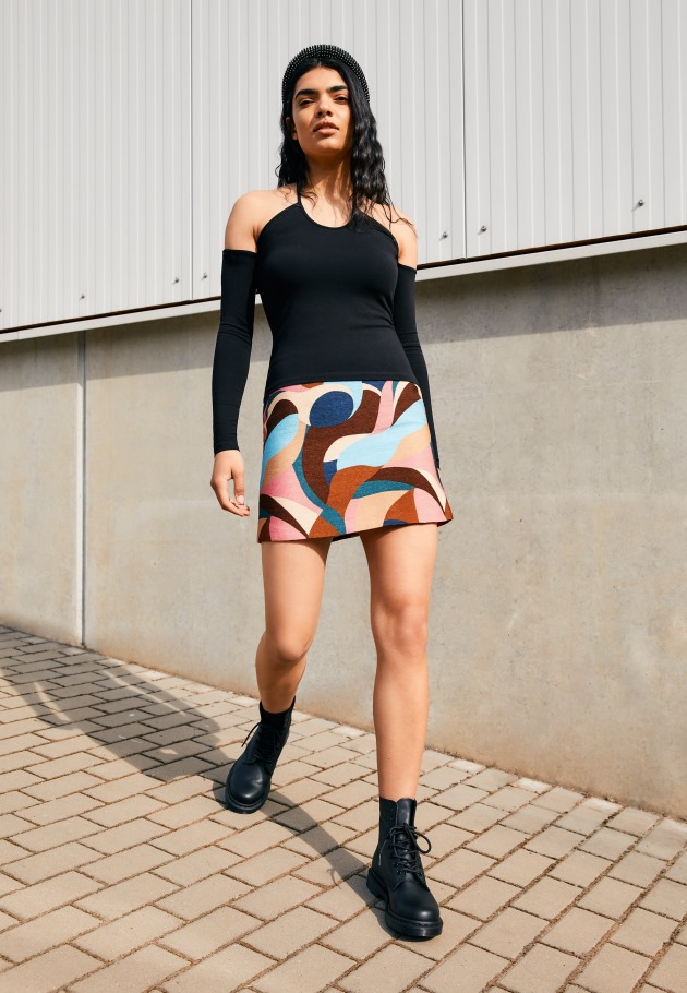 Gabor Black Lace-Up Ankle Boots