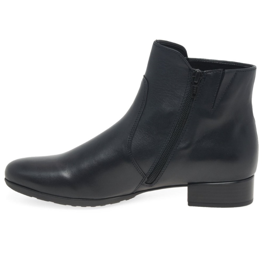 Gabor Bolan Women Ankle Boots Navy