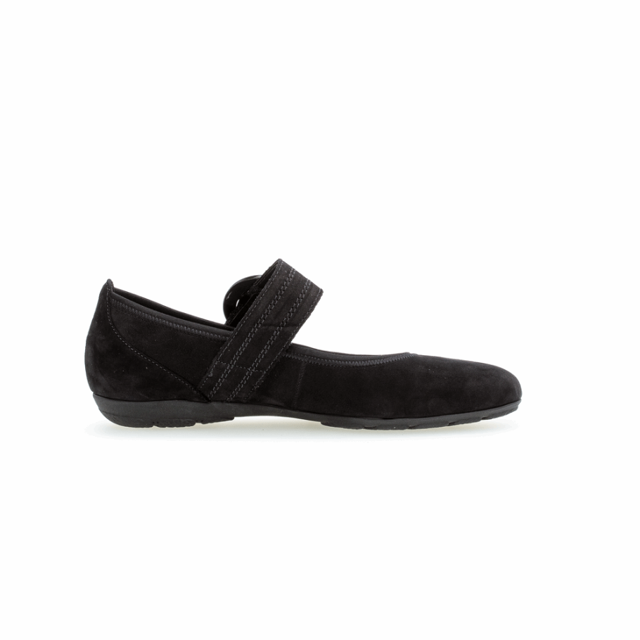 Gabor Boucle Tortue Noire Mary Jane