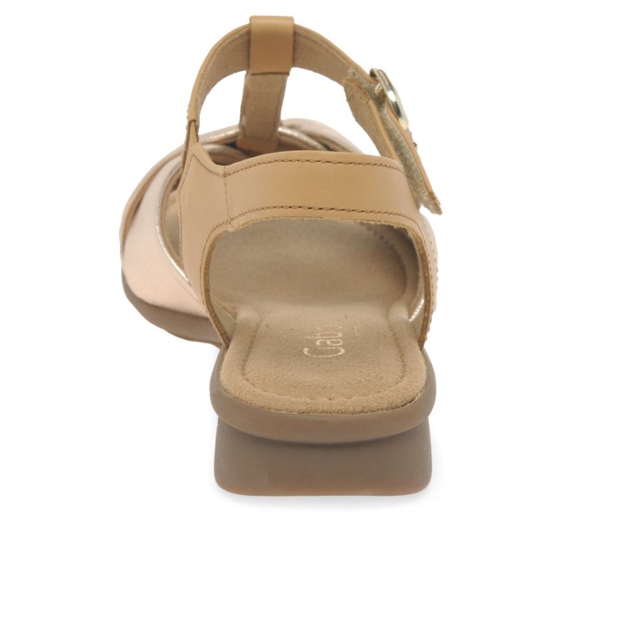 Gabor Champagne/Peanut Millie Ladies Sandals