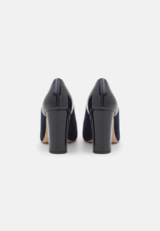 Gabor Cuir Bleu Foncé - Talons Classiques