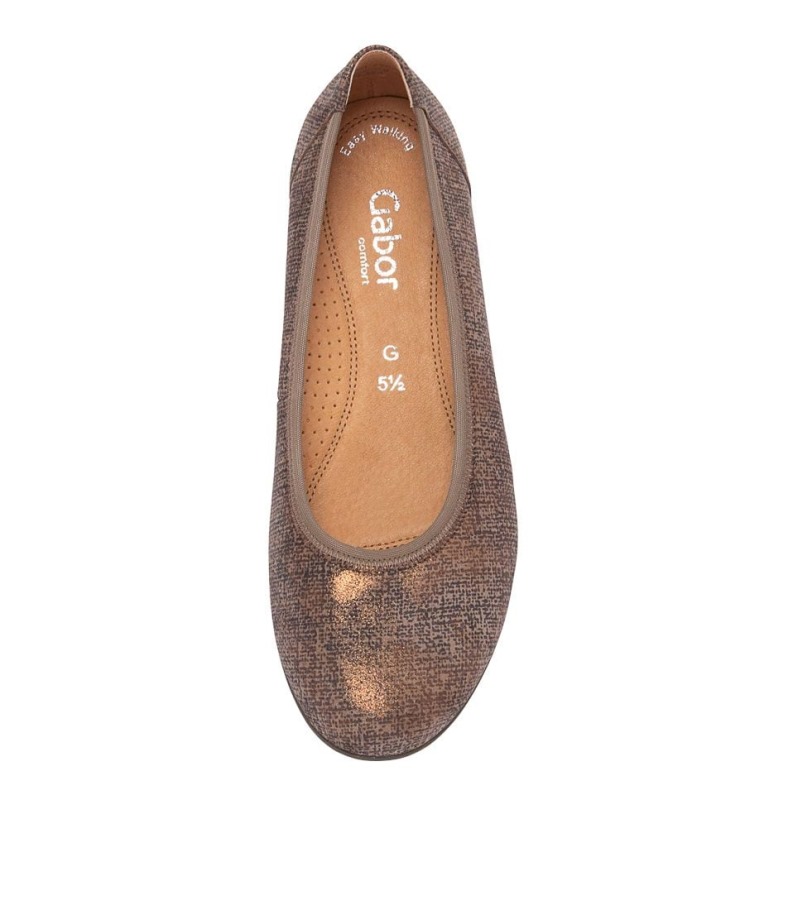 Gabor Ellie Ballerines En Tissu Mohair