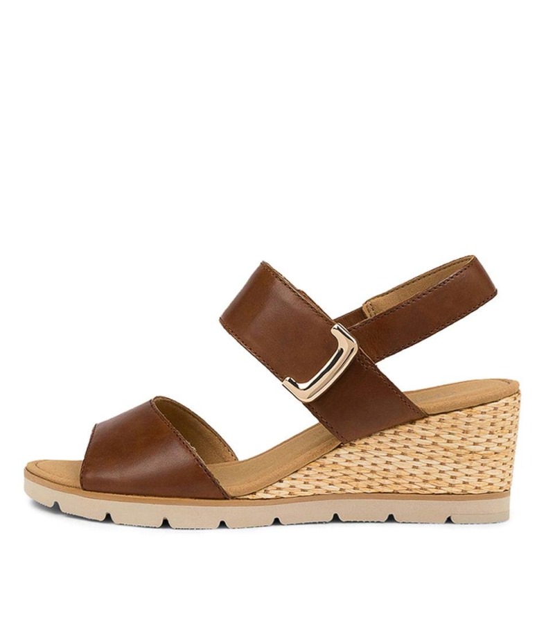 Gabor En Cuir Cacahuète Freeda