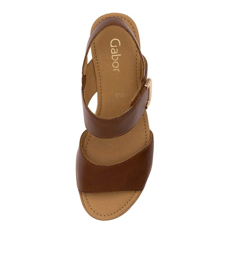 Gabor En Cuir Cacahuète Freeda