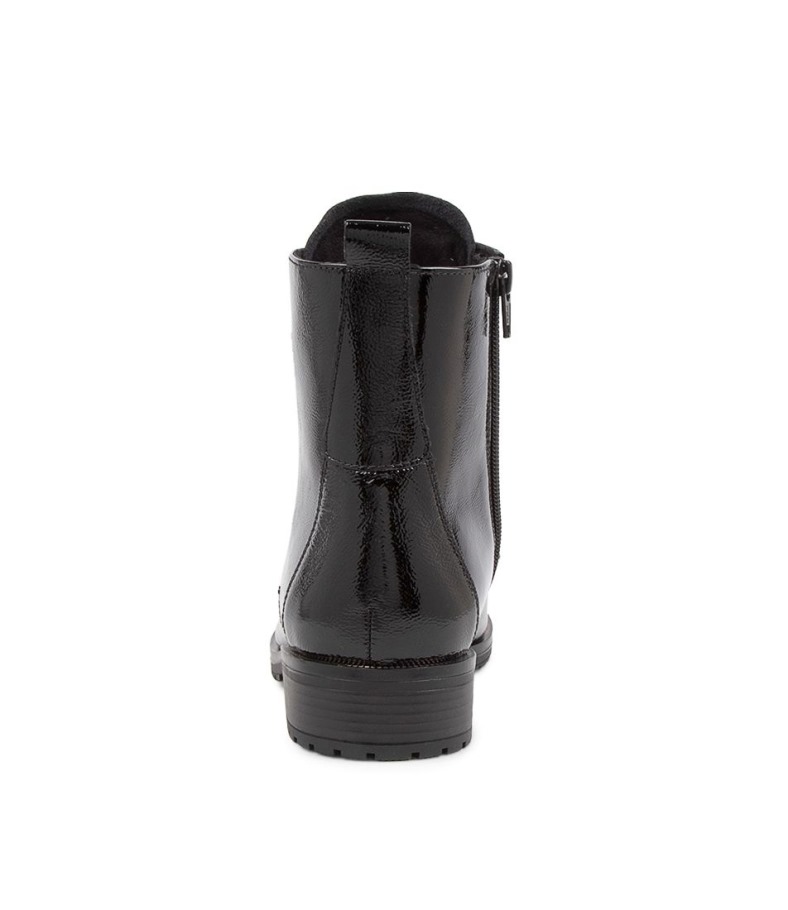 Gabor Genua Bottines En Cuir Noir