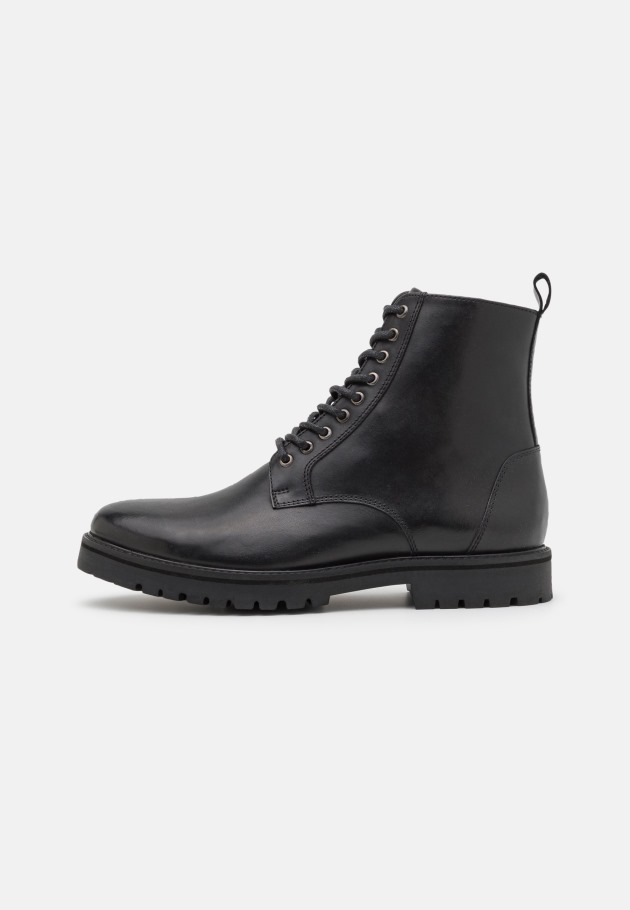 Gabor Lace-Up Ankle Boots Black Women