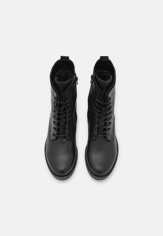 Gabor Lace-Up Ankle Boots Black Women