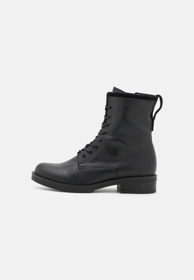 Gabor Lace-Up Ankle Boots Black Women