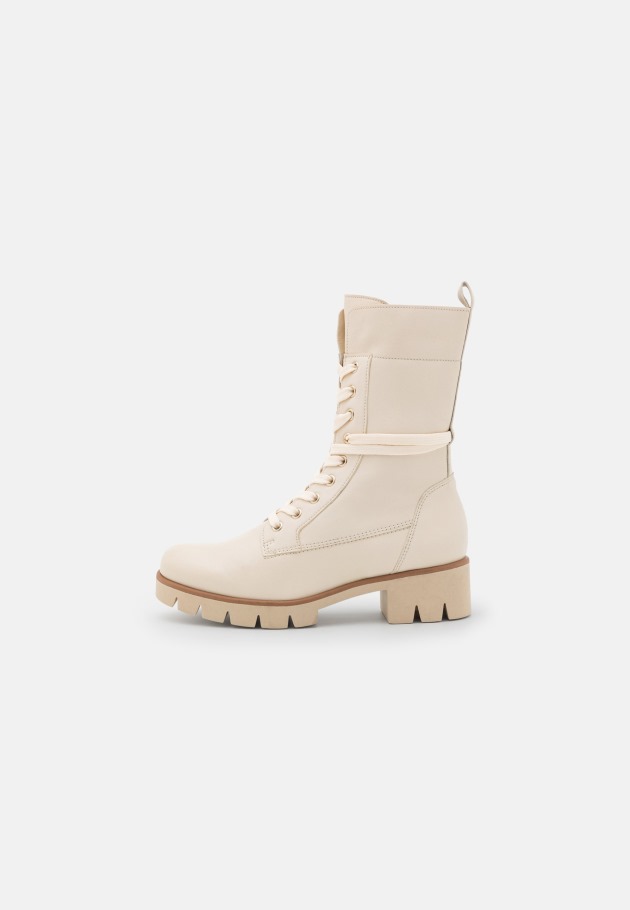 Gabor Lace-Up Ankle Boots Cognac