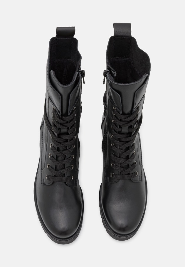 Gabor Lace-Up Ankle Boots Cognac