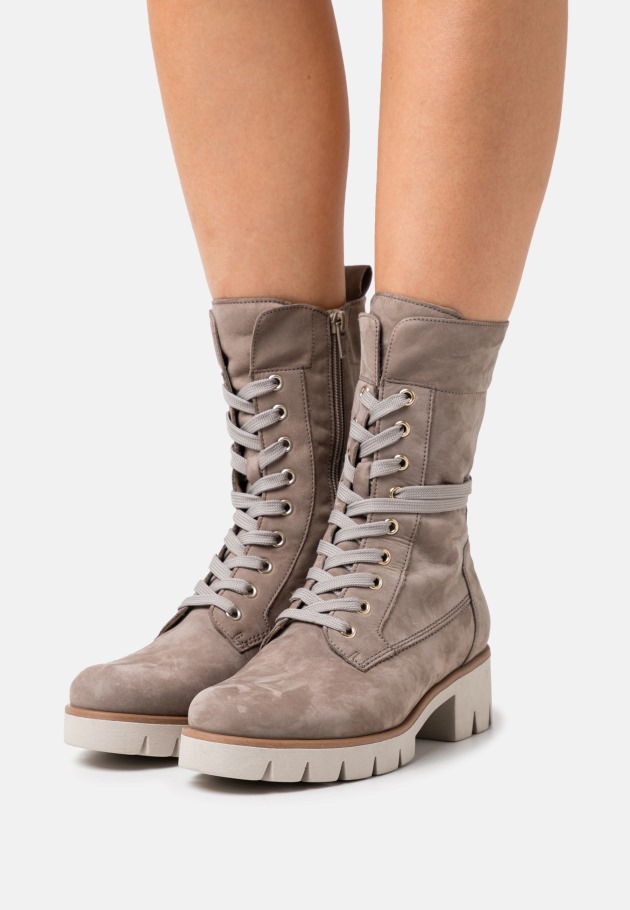 Gabor Lace-Up Ankle Boots Salbei