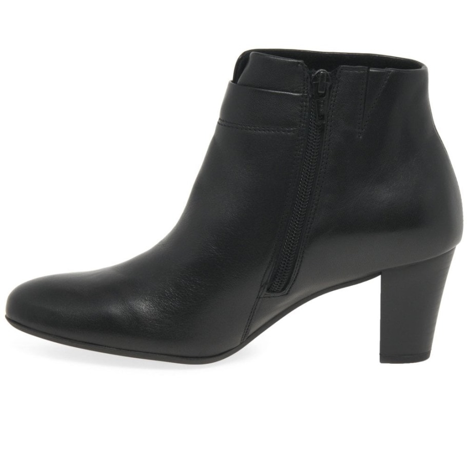 Gabor Matlock Womens Ankle Boots Black